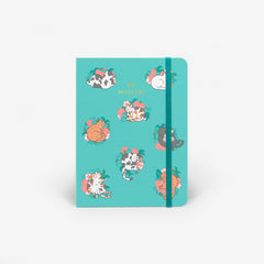 Blossom Cats Threadbound Notebook