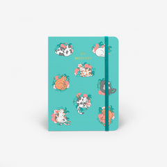 Blossom Cats Wirebound Notebook