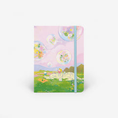 Bubble Wishes Wirebound Notebook