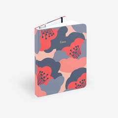 Camellia Wirebound Notebook