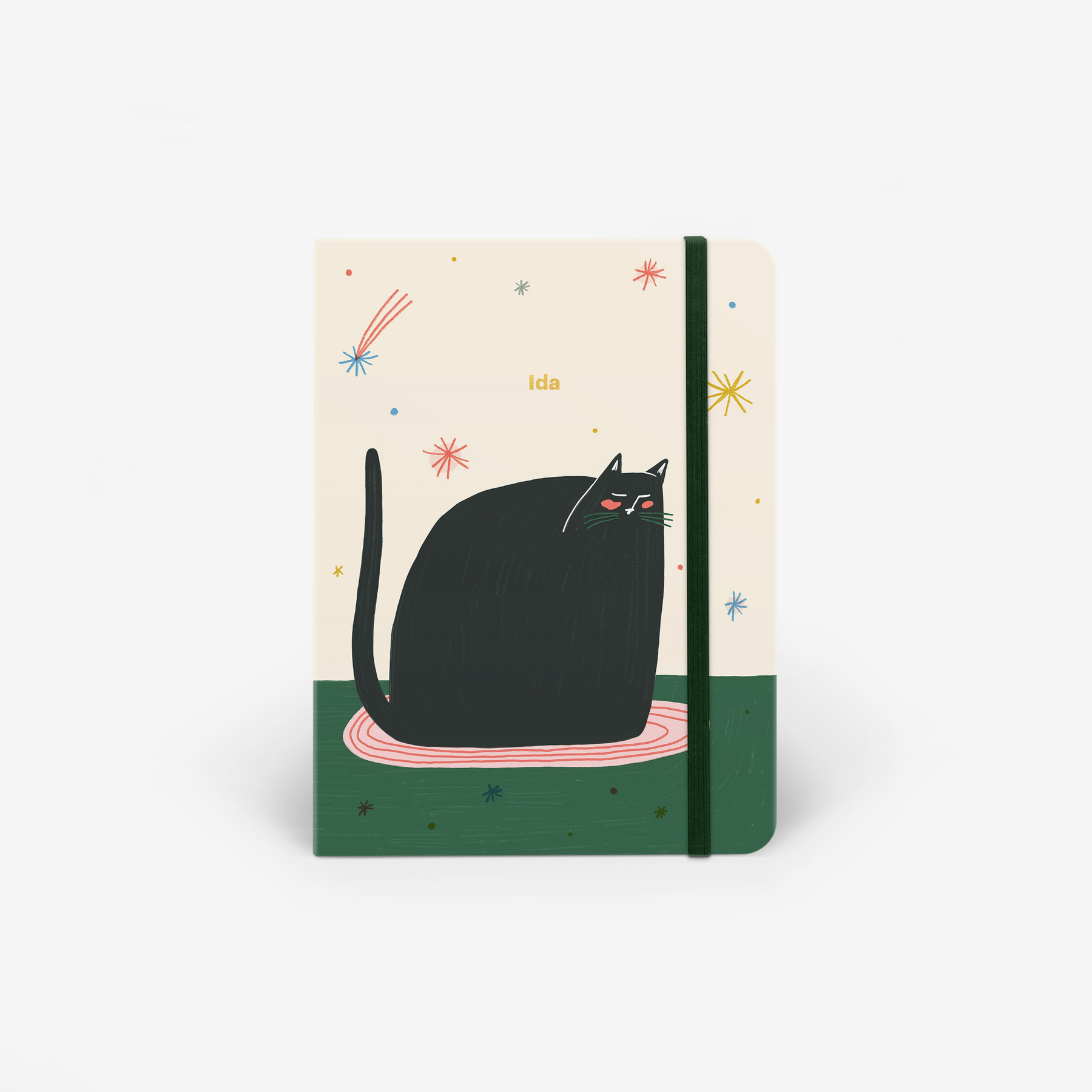 Cat Nap Wirebound Notebook