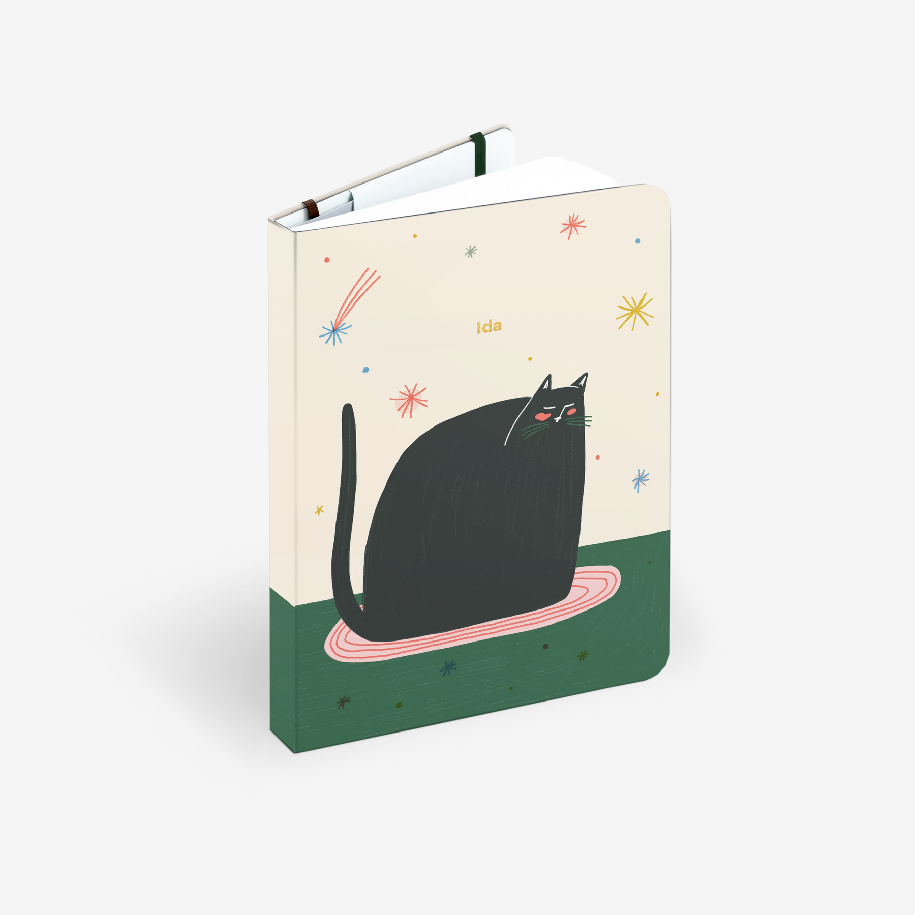 Cat Nap Wirebound Notebook