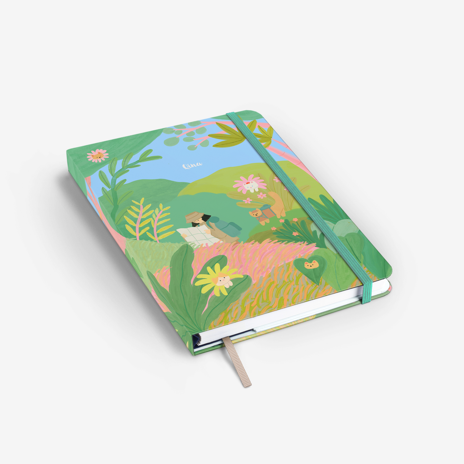 Cat Paradise Wirebound Notebook