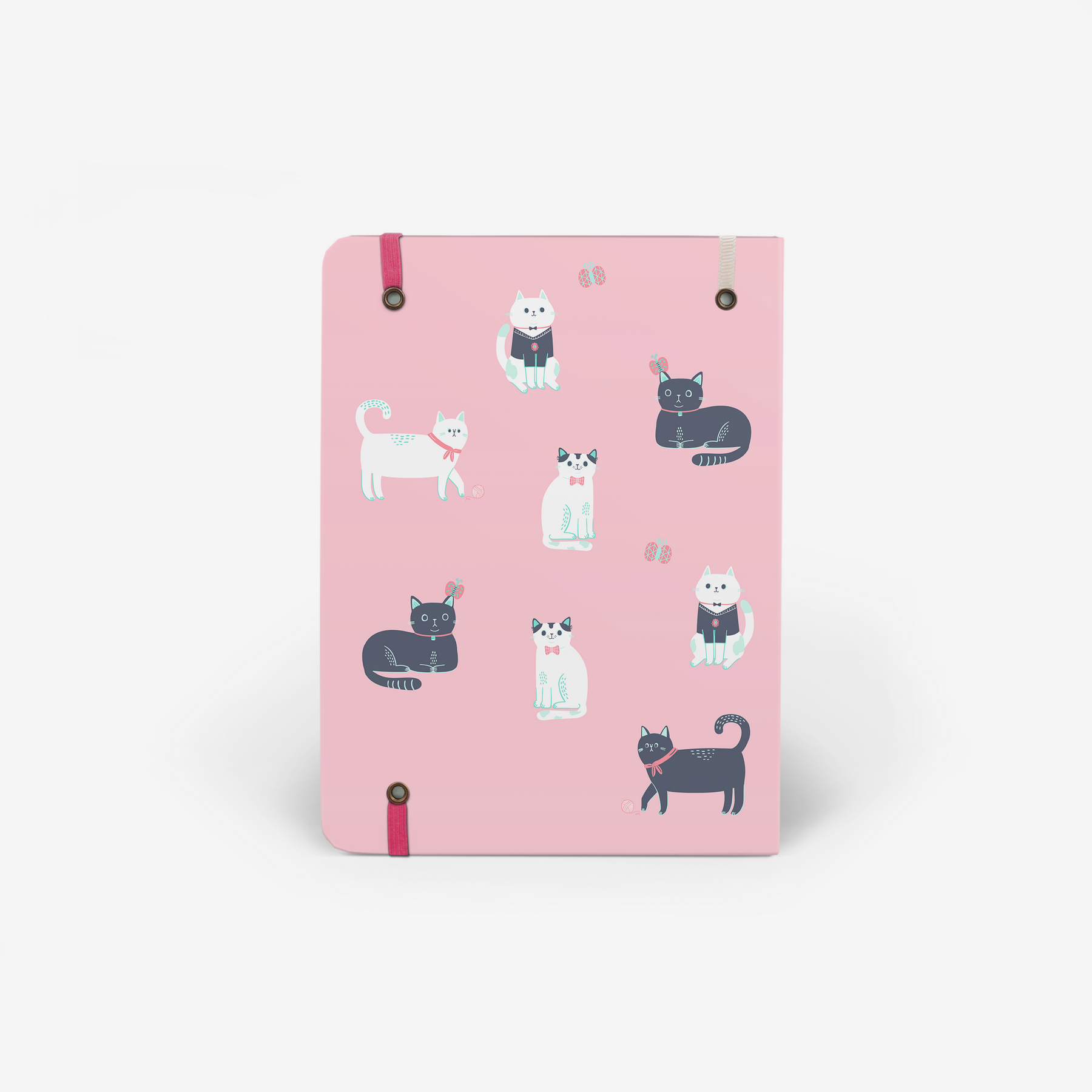 Cats Pink Twinbook