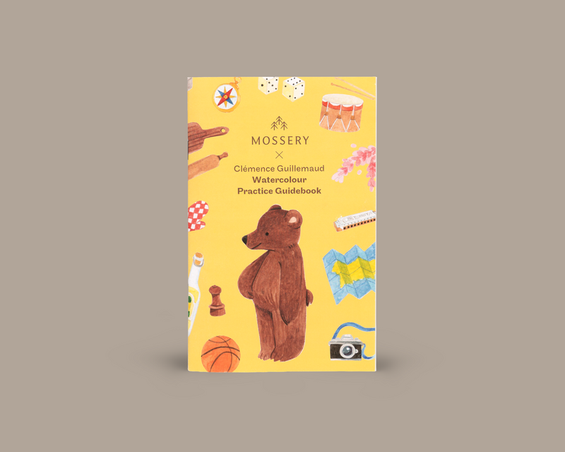 Clémence Guillemaud illustrated Watercolour Guidebook