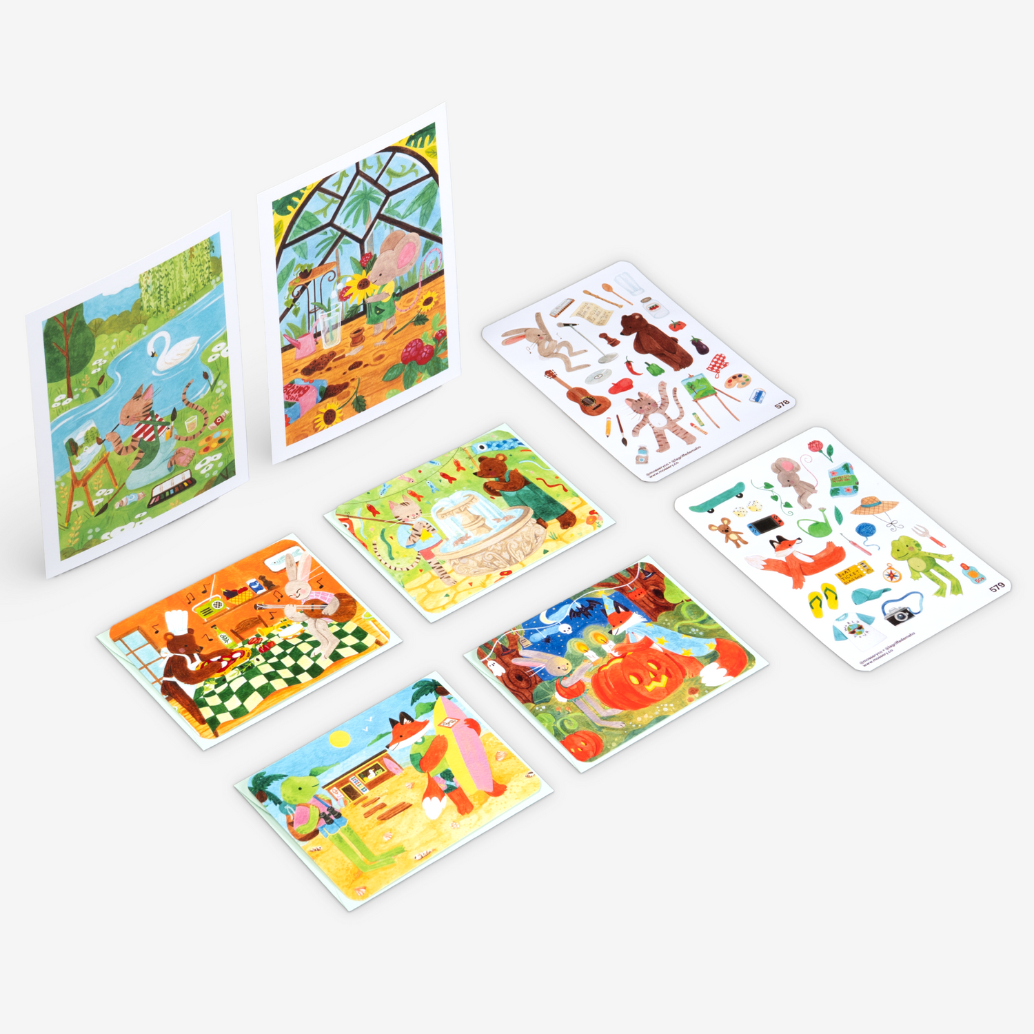 Clémence Guillemaud Watercolour Art Kit