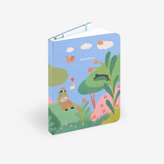 Cloud Cats Wirebound Notebook