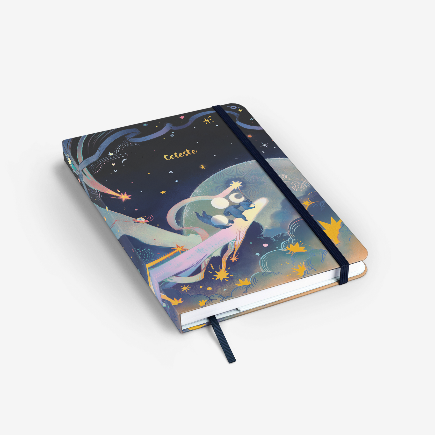 Cosmic Adventure Threadbound Notebook