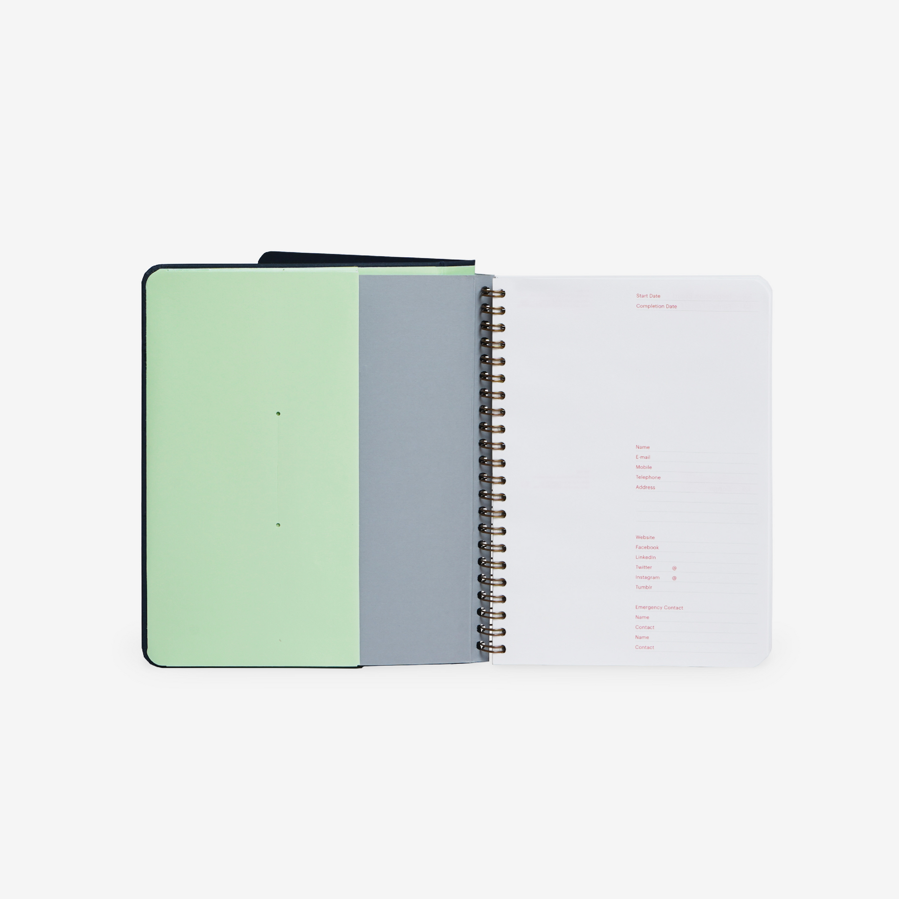 Verdure Wirebound Notebook