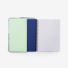 Plain Navy Wirebound Sketchbook