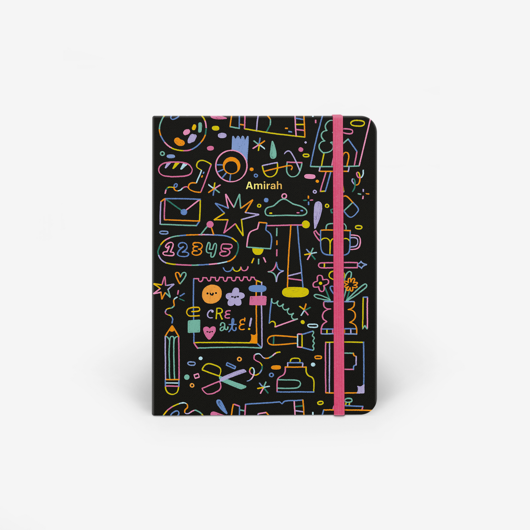 Creative Space Threadbound Sketchbook by @synasaya