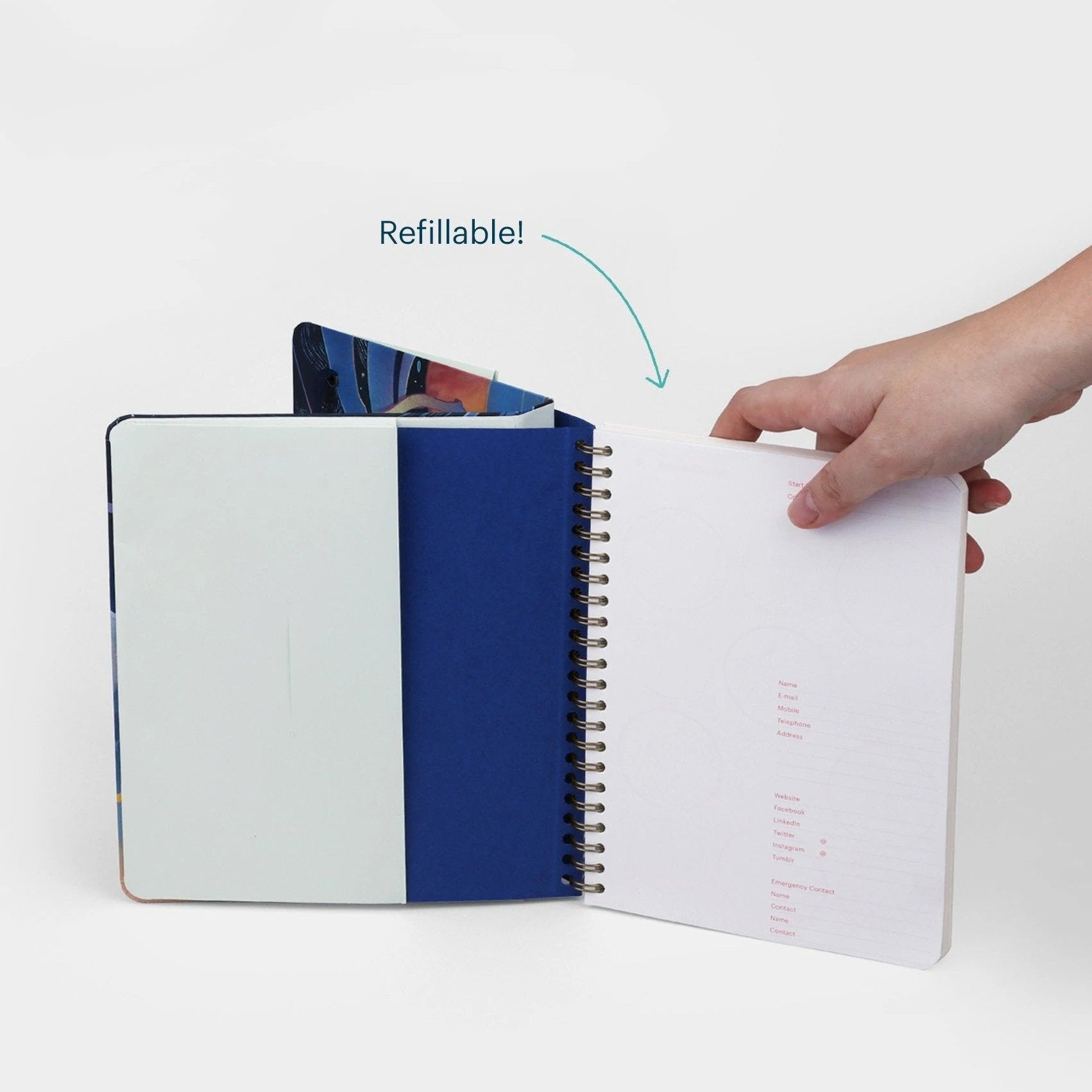 Purnama Undated Planner by @snadhir