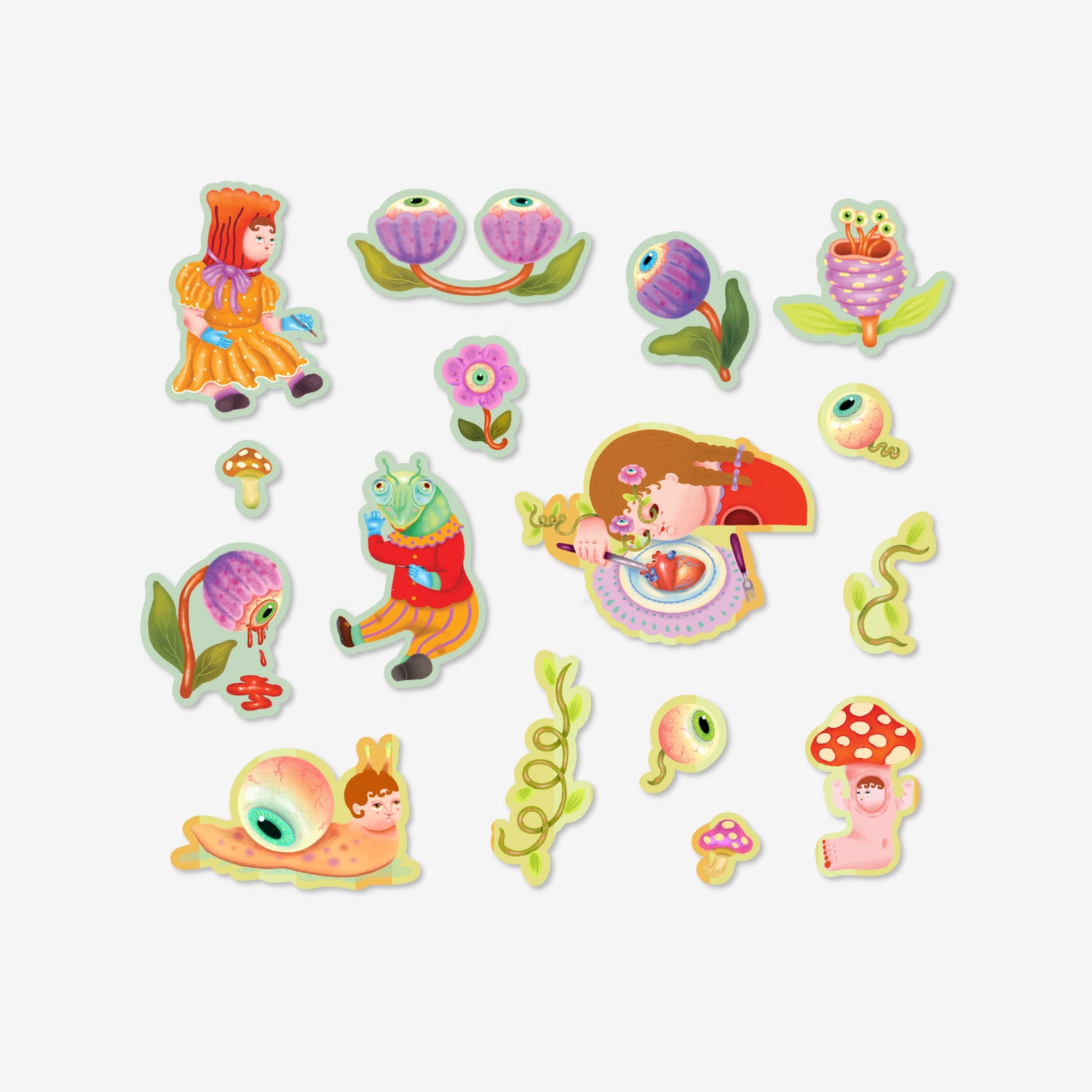 d’peculiar Sticker Pack