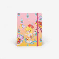 Dancing Suns Wirebound Notebook
