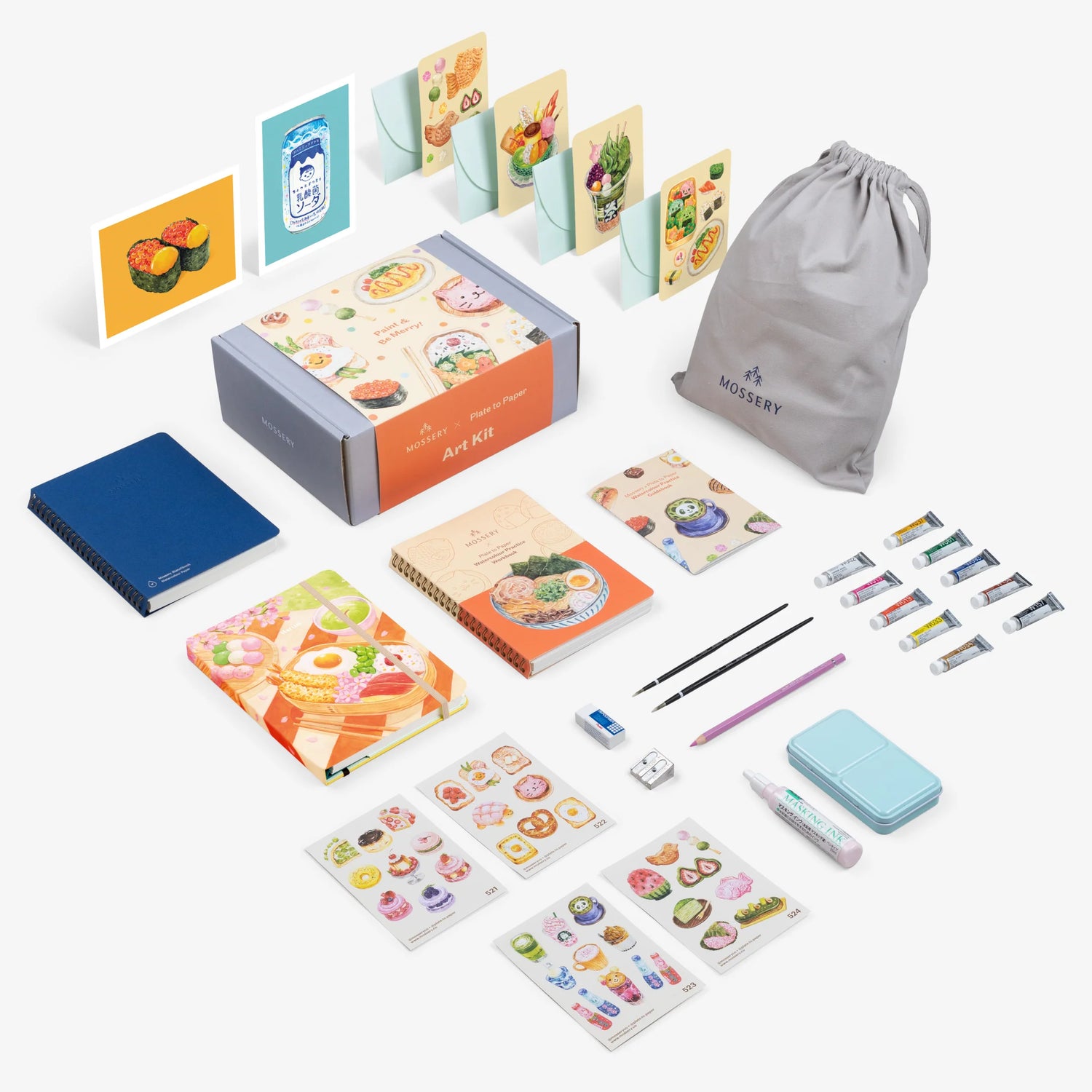 Plate to Paper Watercolour Art Kit: Deluxe Edition