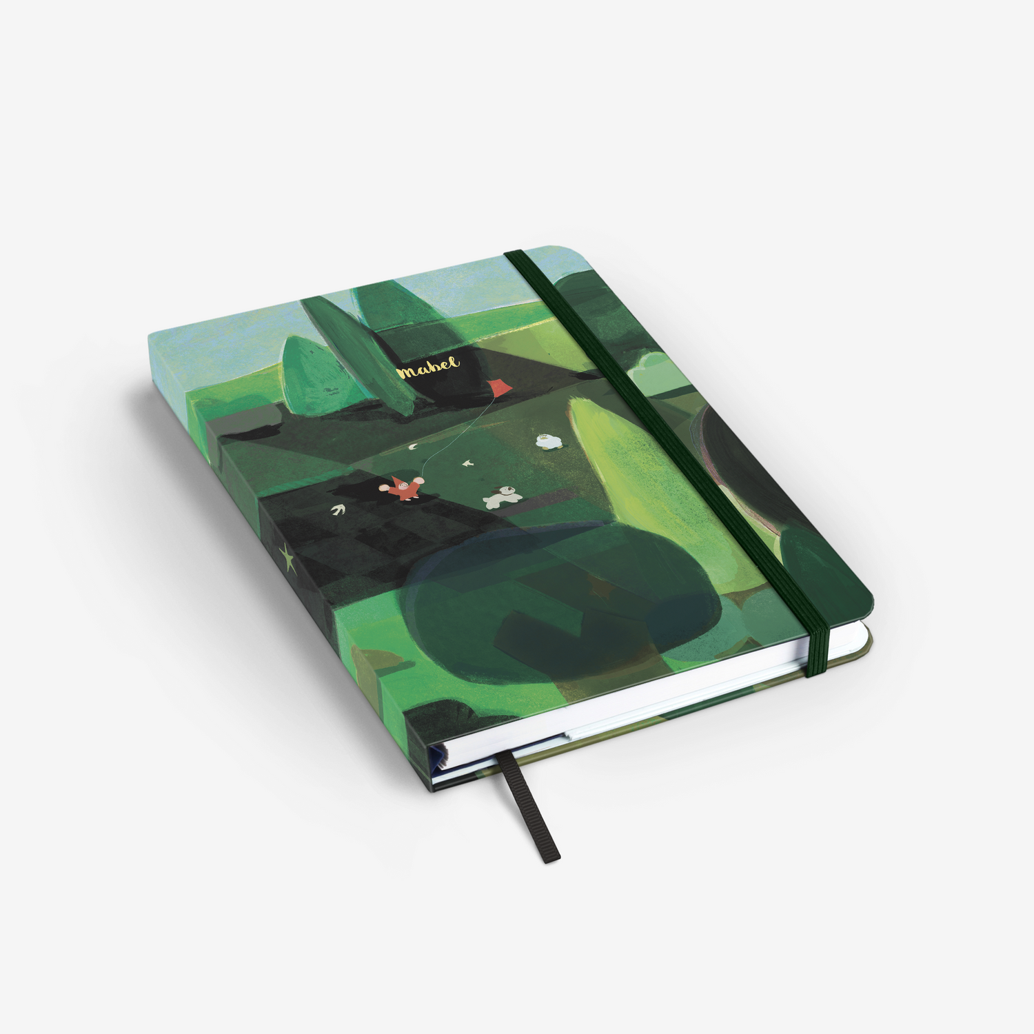 Far From Above Wirebound Notebook