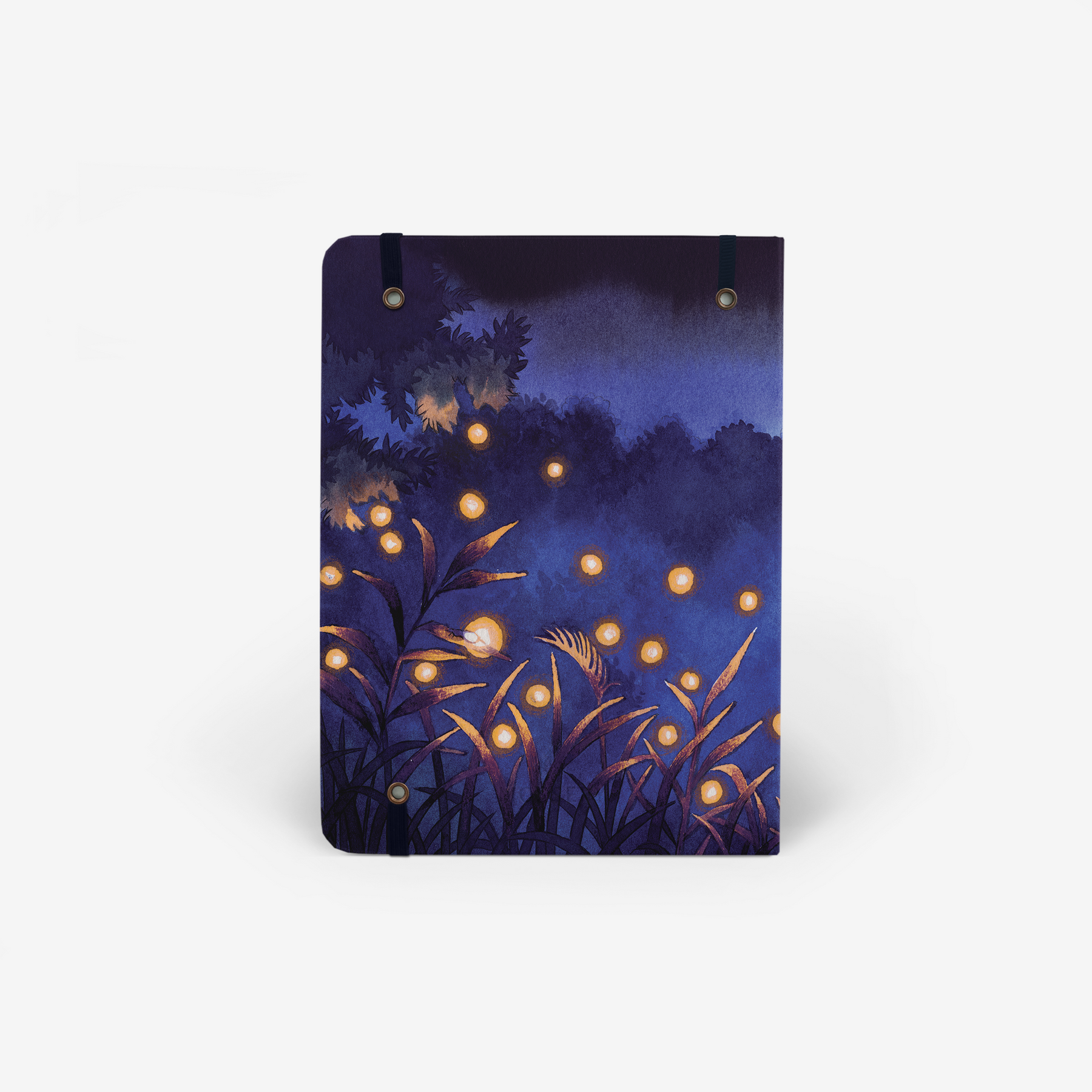 Fireflies Wirebound Notebook