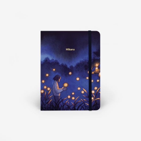 Fireflies Wirebound Notebook | Mossery