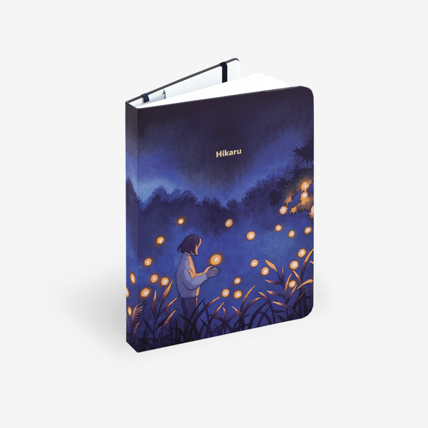 Fireflies Wirebound Notebook | Mossery