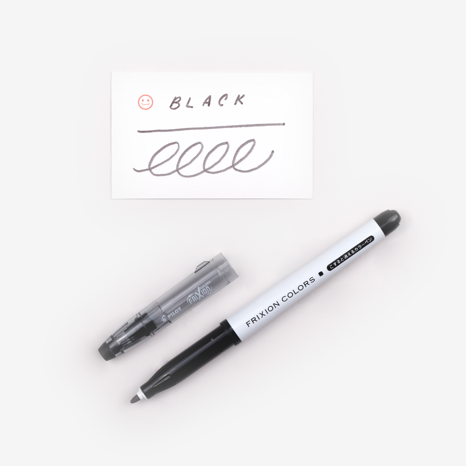 Pilot FriXion Colours Erasable Marker - Black