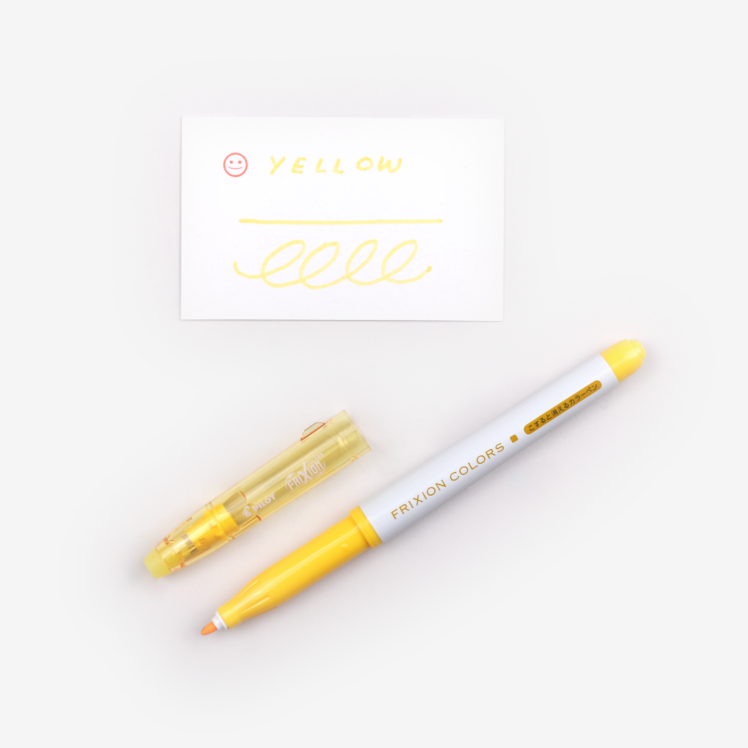 Pilot FriXion Colours Erasable Marker - Yellow