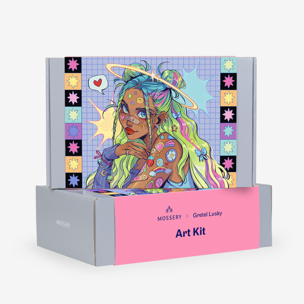 Gretel Lusky Mixed Media Art Kit