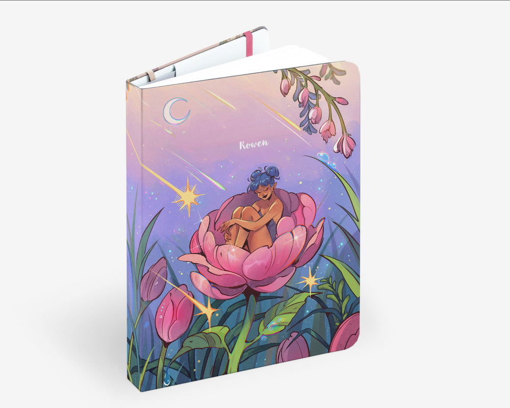 Gretel Lusky Art Kit notebook cover: Morning Dew design