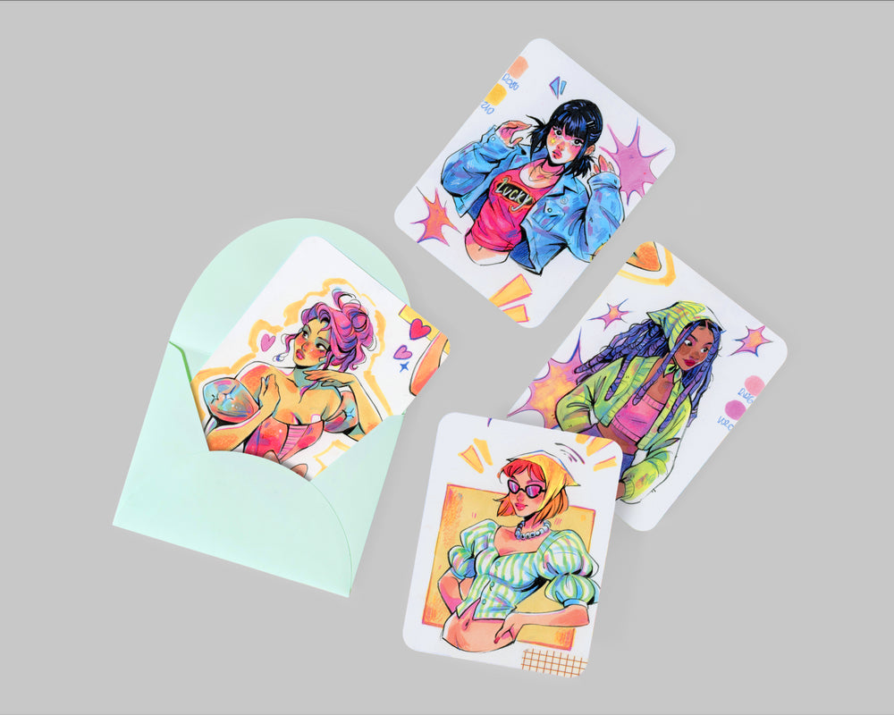 Gretel Lusky notecards with matching envelopes