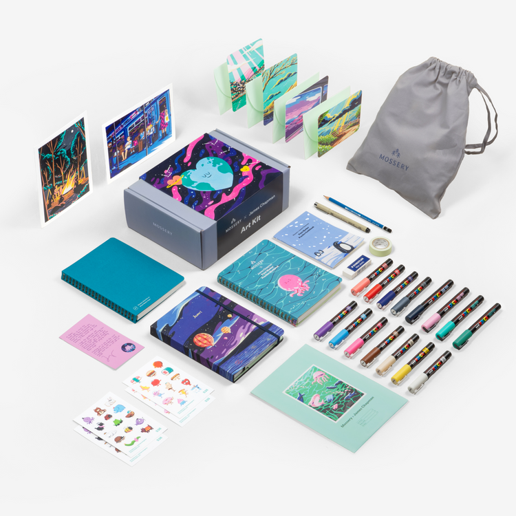 James Chapman Paint Marker Art Kit Mossery