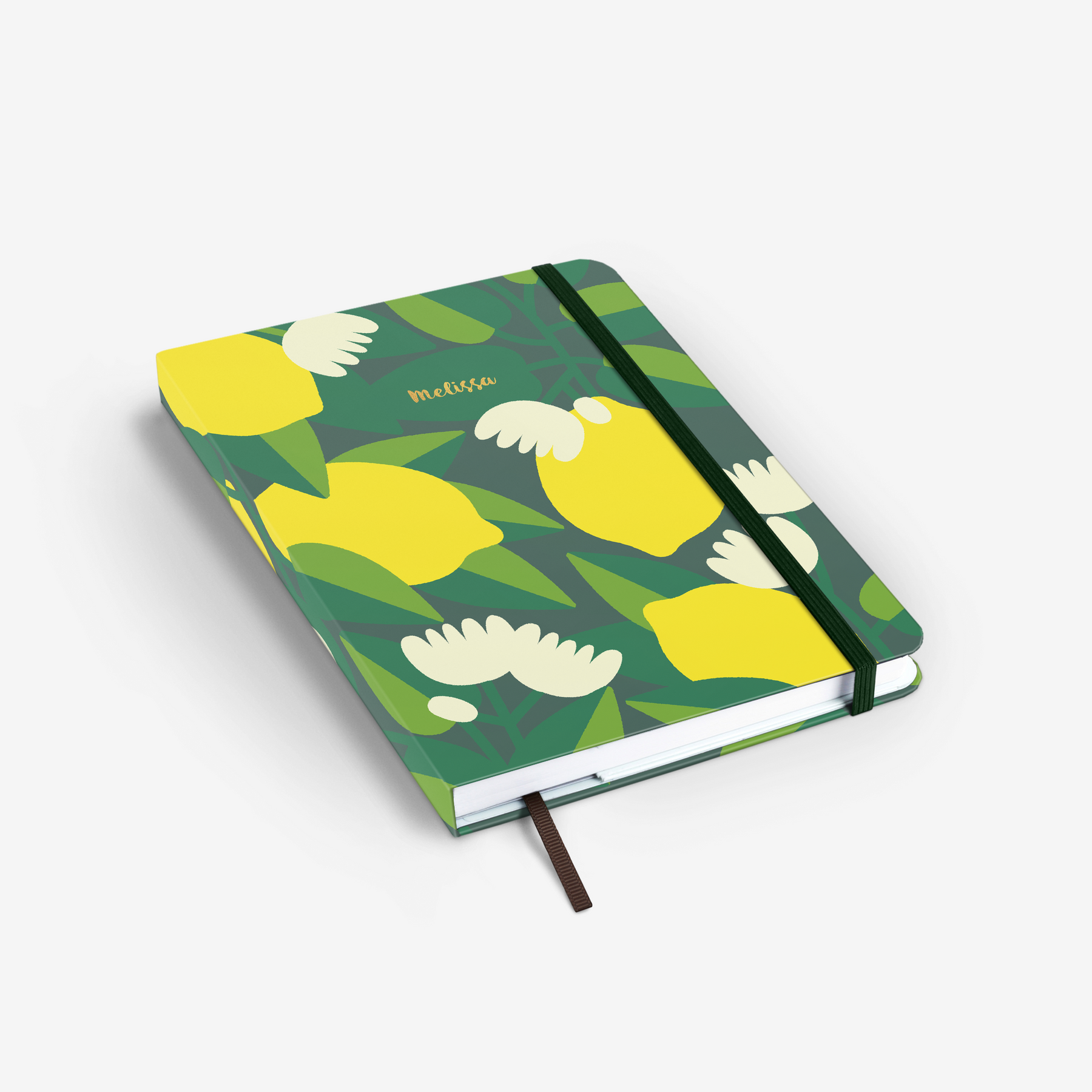 Lemon Tree Threadbound Notebook