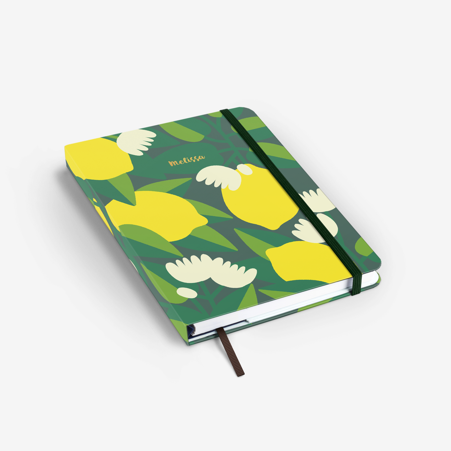 Lemon Tree Wirebound Notebook