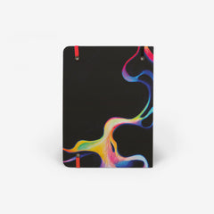 Neon Nights Threadbound Notebook
