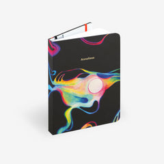 Neon Nights Threadbound Notebook