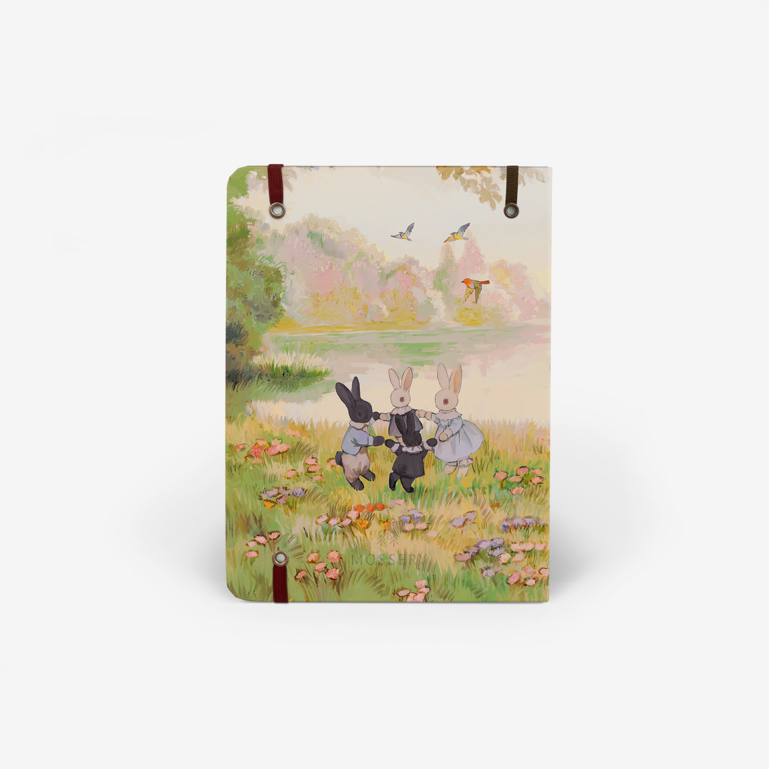 Picnic Bunnies Threadbound Notebook