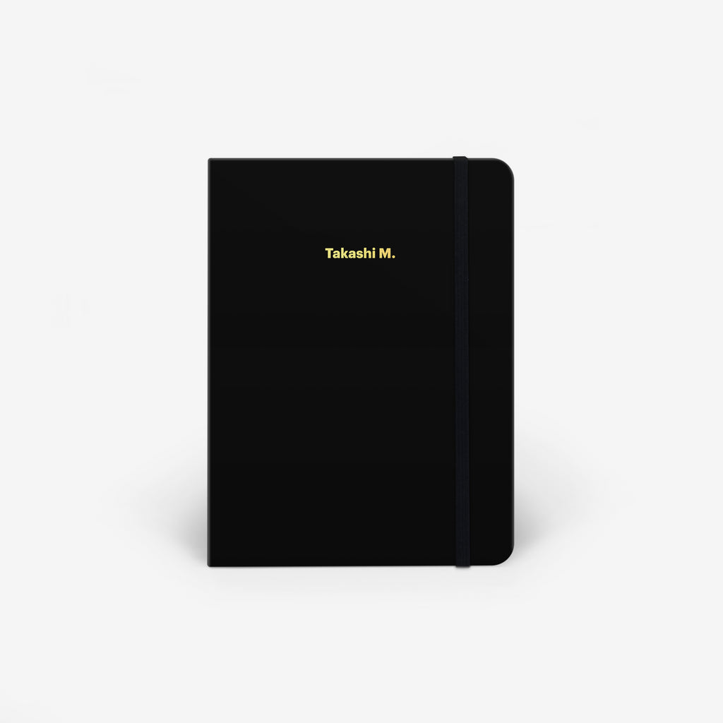 Plain Black Wirebound Sketchbook