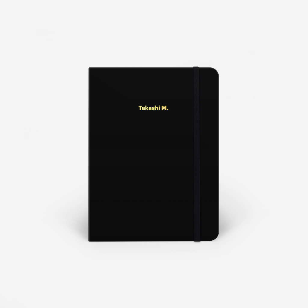 Plain Black 2026 Planner