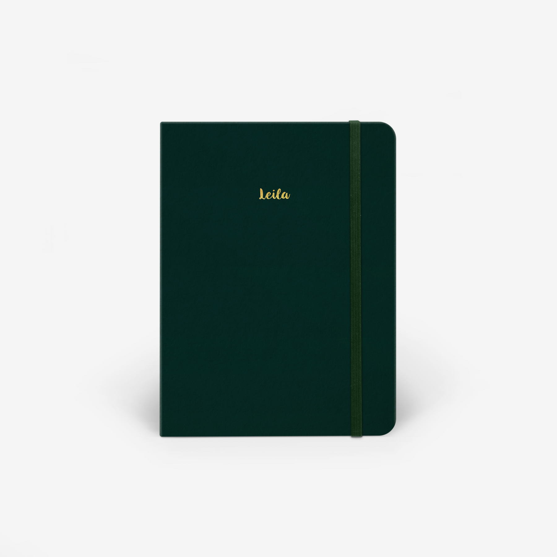 Plain Forest Wirebound Notebook