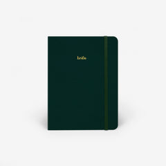 Plain Forest Wirebound Notebook