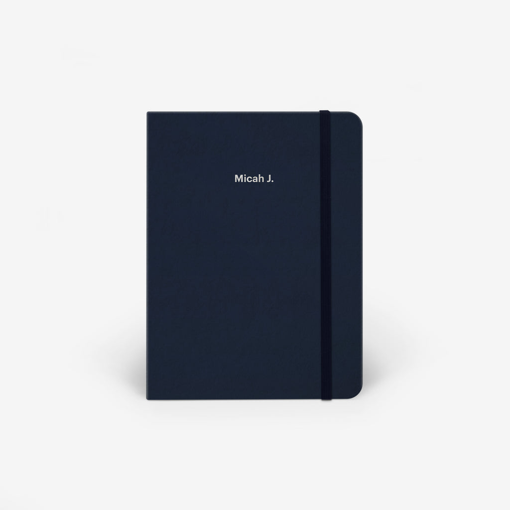 Plain Navy Threadbound Sketchbook