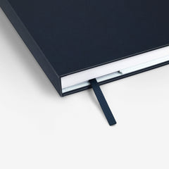 Plain Navy Threadbound Notebook