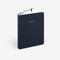 Plain Navy Wirebound Sketchbook