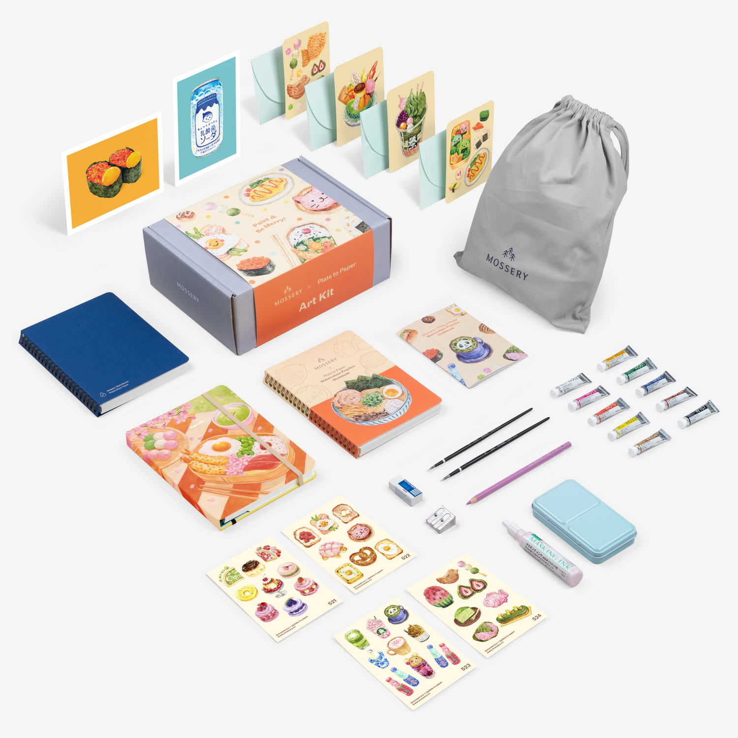 Plate to Paper Watercolour Art Kit: Deluxe Edition