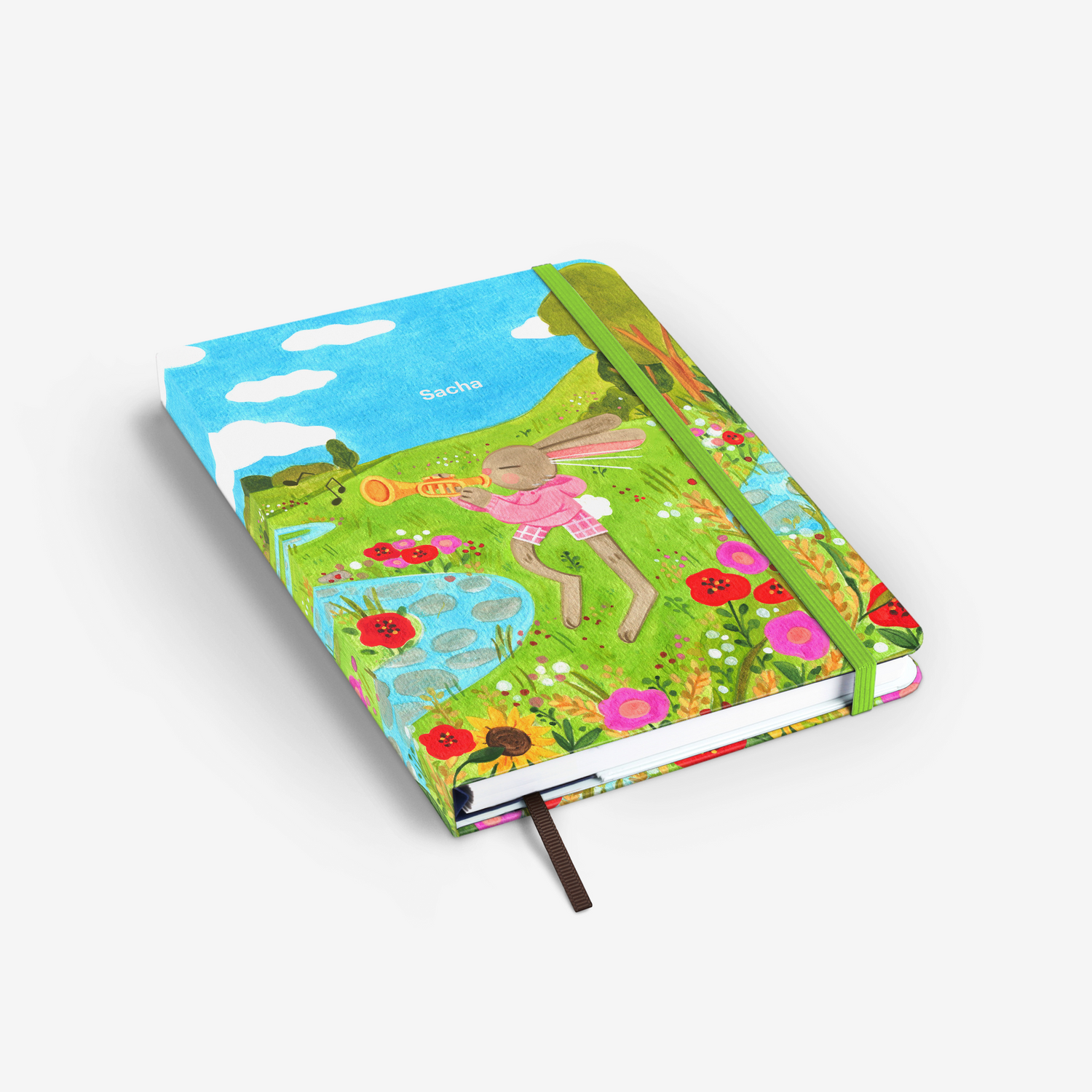 Riverside Serenade Wirebound Notebook
