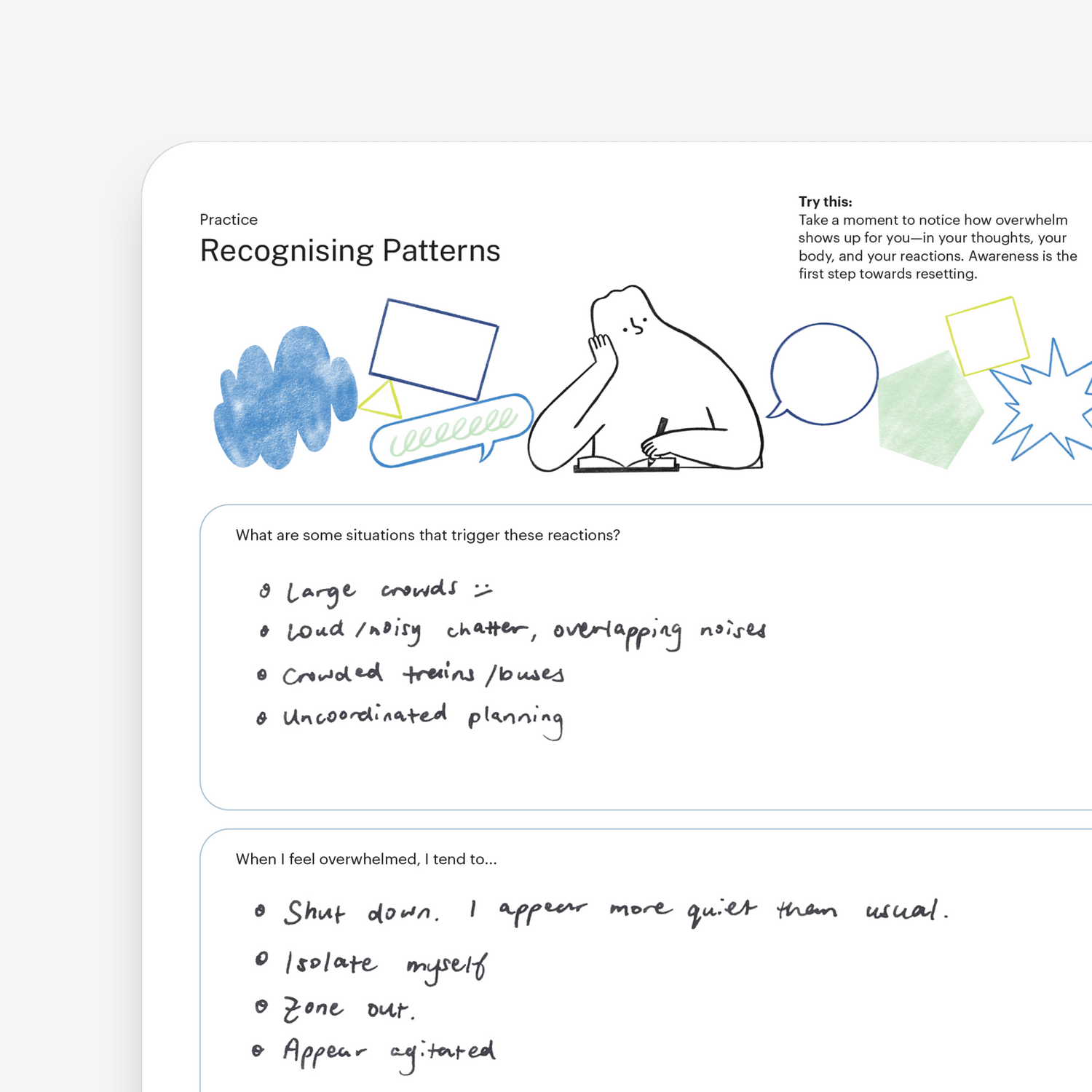 Self-Care Journal: Book 04 Regulate and Reset