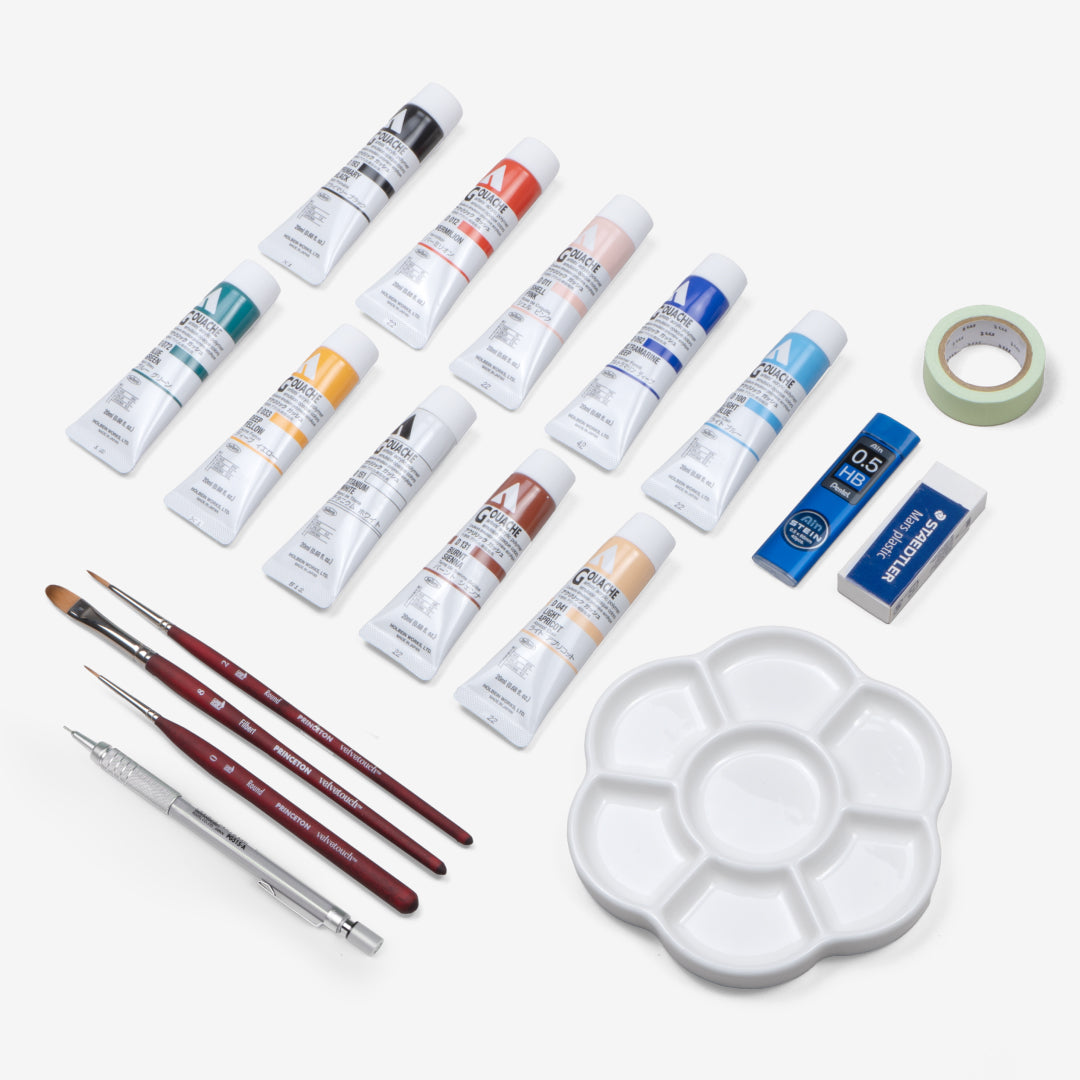 Sibylline Meynet Gouache Art Kit: Second Edition
