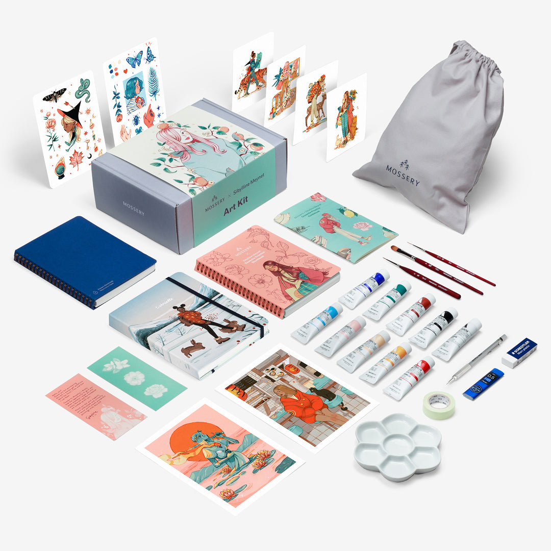 Sibylline Meynet Gouache Art Kit: First Edition by @sibylline_m