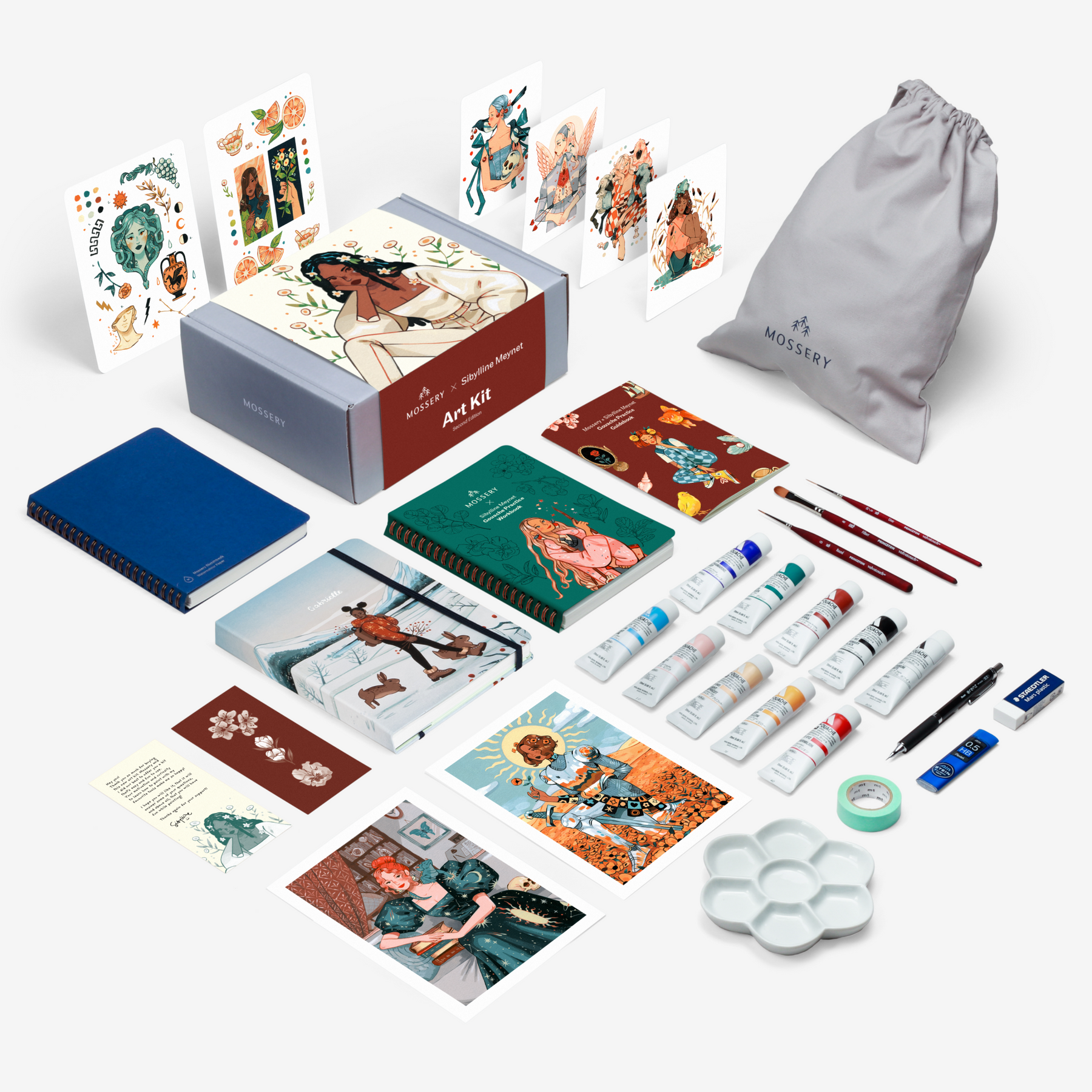 Sibylline Meynet Gouache Art Kit: Second Edition by @sibylline_m