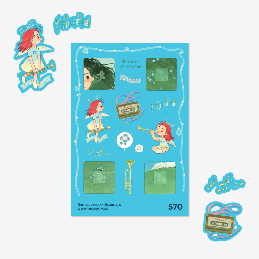 Breath of the Meadow Sticker