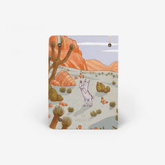 Summer Lynx Light Threadbound Notebook