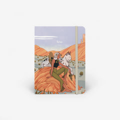 Summer Lynx Light Threadbound Notebook